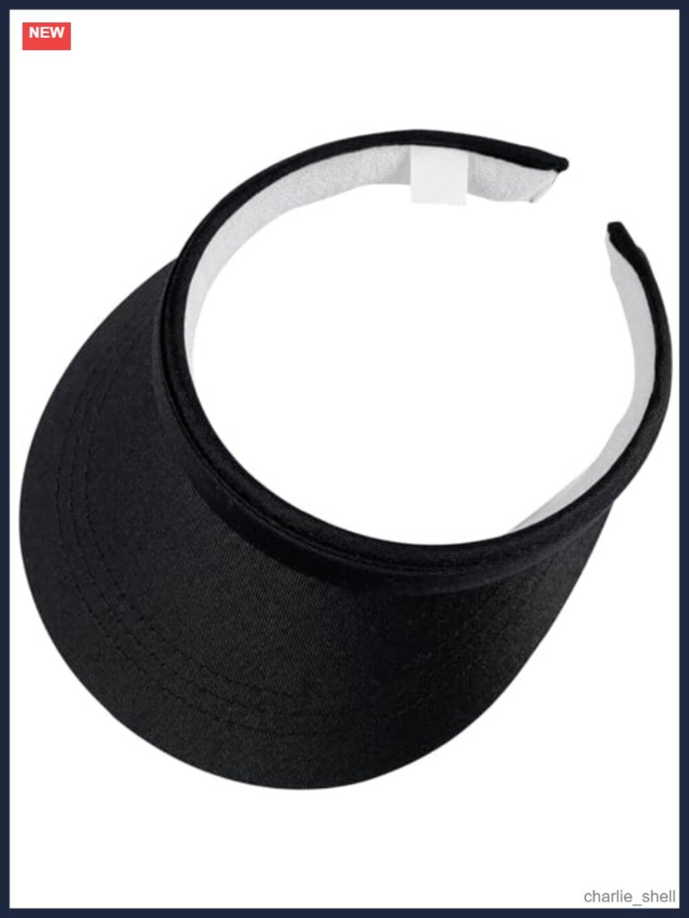 Wide Brim Clip On Sun Visor Hat Adjustable Unisex Beach Golf Outdoor